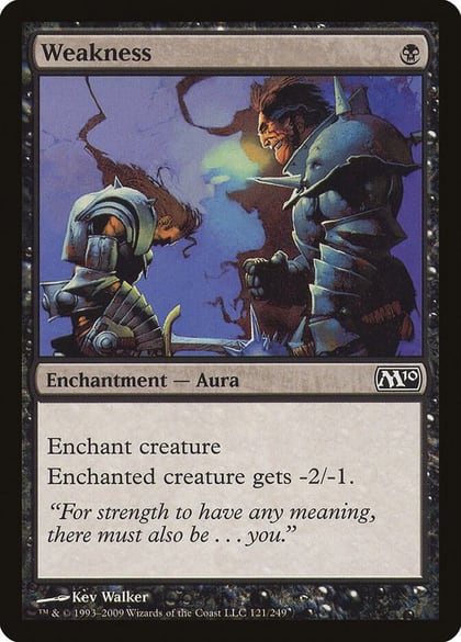 Weakness, Magic 2010 (M10) 121