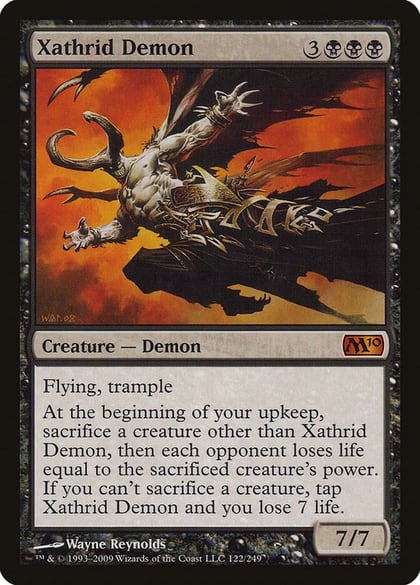 Xathrid Demon, Magic 2010 (M10) 122