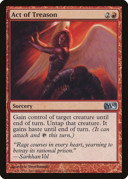 Act of Treason, Magic 2010 (M10) 124
