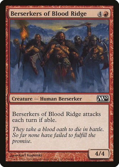Berserkers of Blood Ridge, Magic 2010 (M10) 126