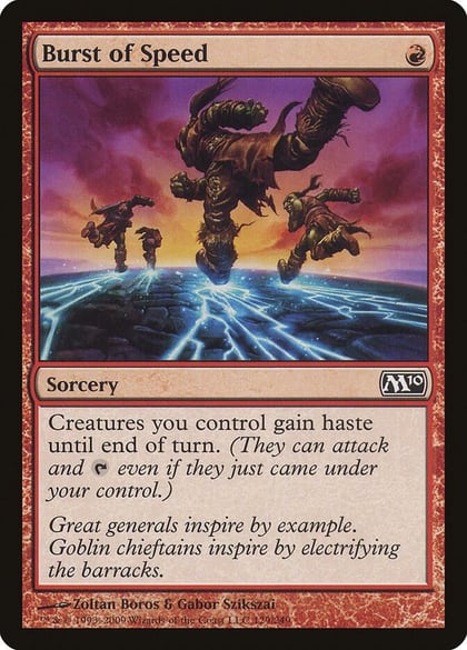 Burst of Speed, Magic 2010 (M10) 129