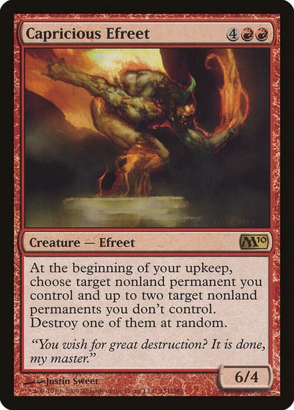 Capricious Efreet, Magic 2010 (M10) 131