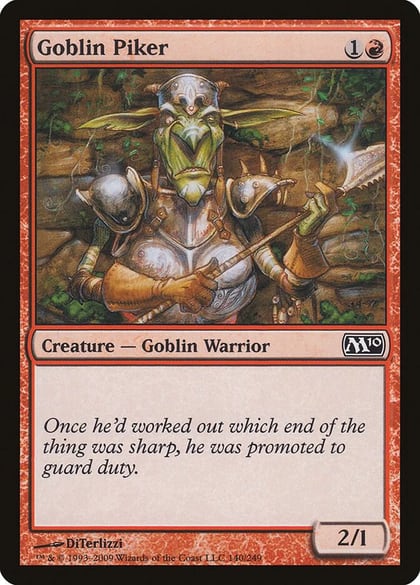 Goblin Piker, Magic 2010 (M10) 140