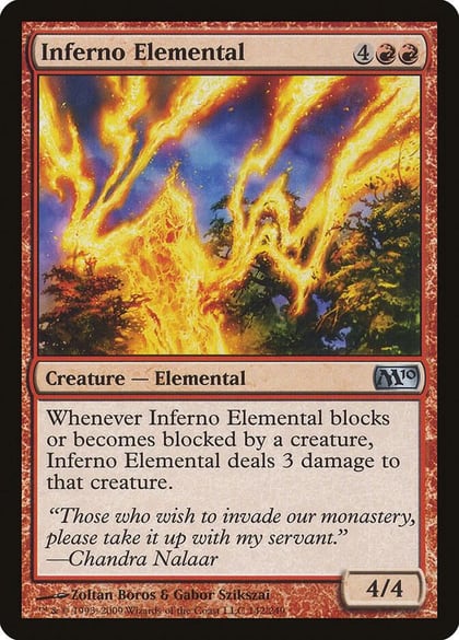 Inferno Elemental, Magic 2010 (M10) 142