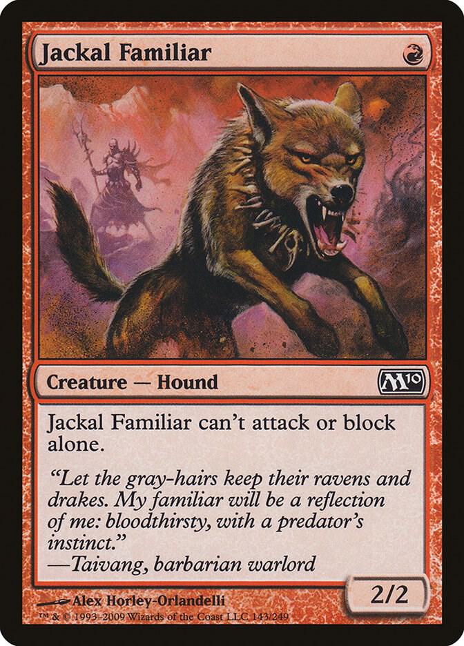 Jackal Familiar, Magic 2010 (M10) 143