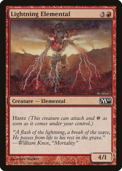 Lightning Elemental, Magic 2010 (M10) 147