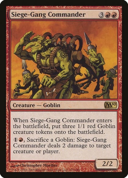 Siege-Gang Commander, Magic 2010 (M10) 157
