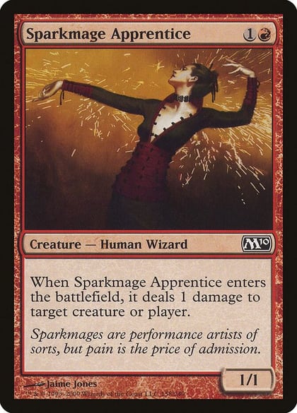 Sparkmage Apprentice, Magic 2010 (M10) 158