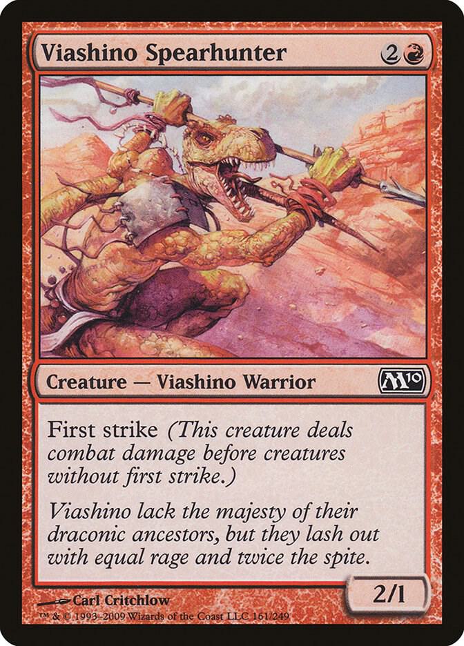 Viashino Spearhunter, Magic 2010 (M10) 161