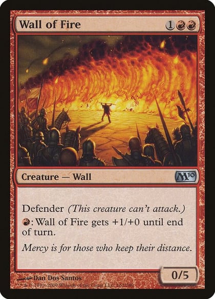 Wall of Fire, Magic 2010 (M10) 162