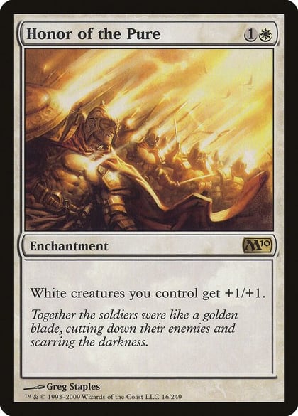 Honor of the Pure, Magic 2010 (M10) 16