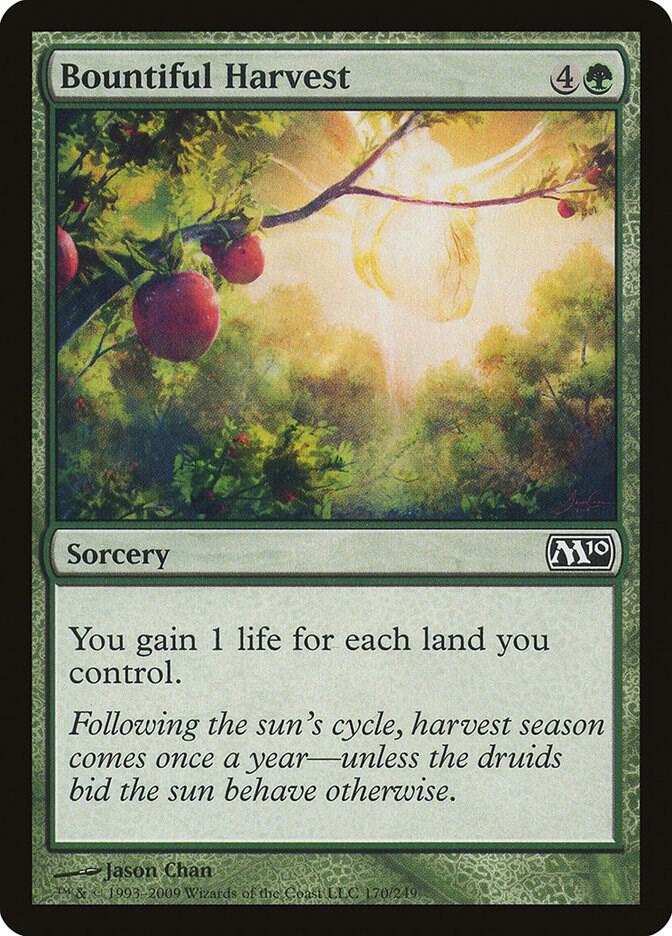Bountiful Harvest, Magic 2010 (M10) 170