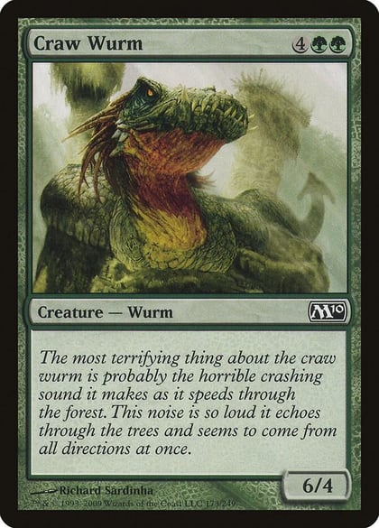Craw Wurm, Magic 2010 (M10) 173