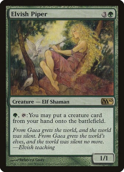 Elvish Piper, Magic 2010 (M10) 177