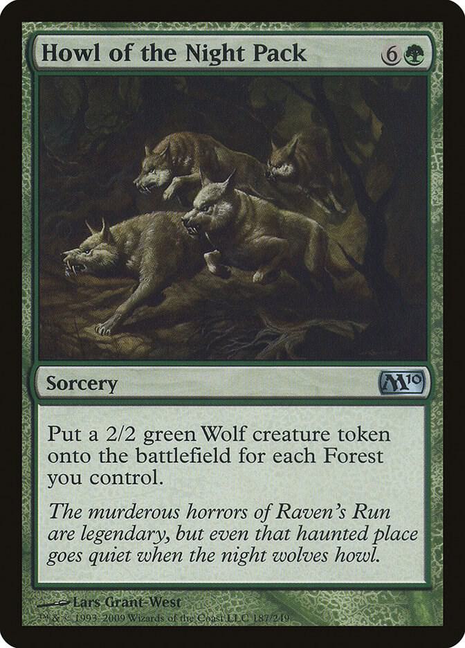 Howl of the Night Pack, Magic 2010 (M10) 187