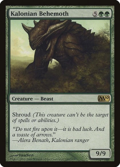 Kalonian Behemoth, Magic 2010 (M10) 188