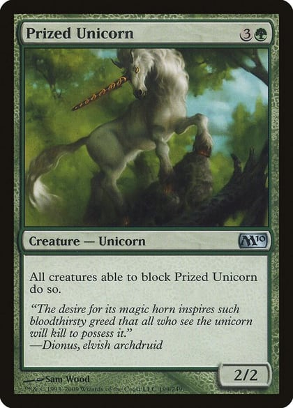 Prized Unicorn, Magic 2010 (M10) 199