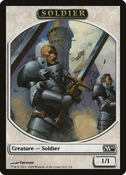 Soldier Token, Magic 2010 (M10) 2