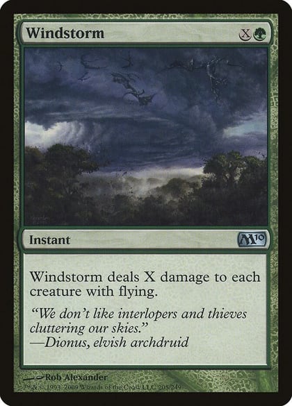 Windstorm, Magic 2010 (M10) 205