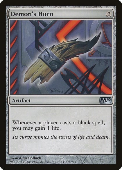 Demon's Horn, Magic 2010 (M10) 209