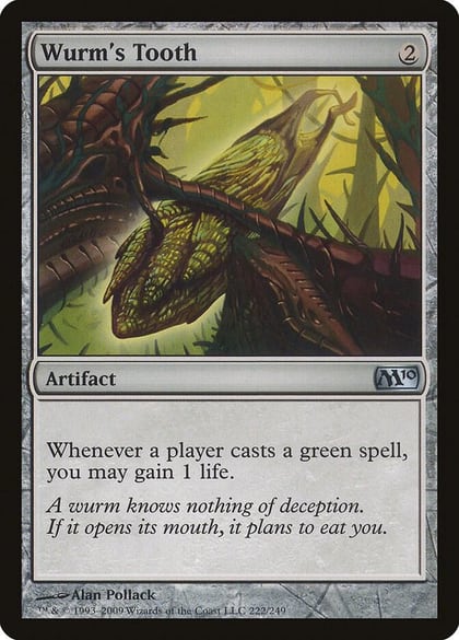 Wurm's Tooth, Magic 2010 (M10) 222