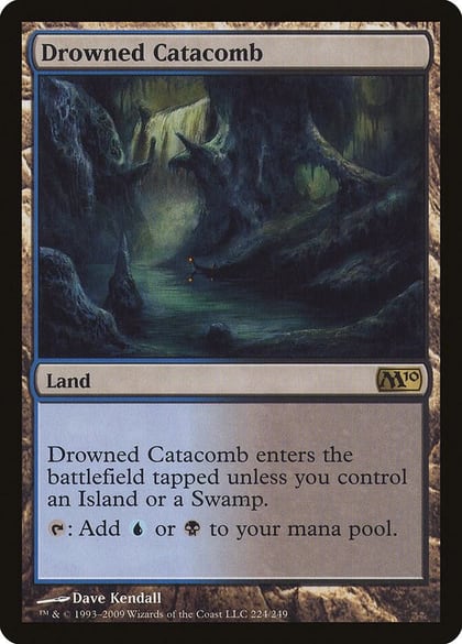 Drowned Catacomb, Magic 2010 (M10) 224