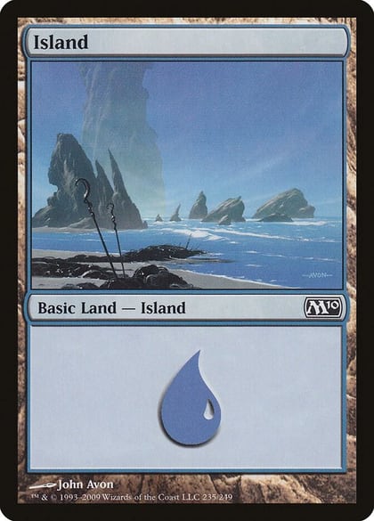 Island (235), Magic 2010 (M10) 235