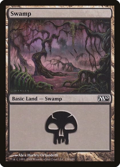 Swamp (239), Magic 2010 (M10) 239