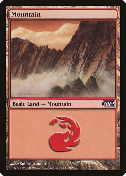Mountain (242), Magic 2010 (M10) 242