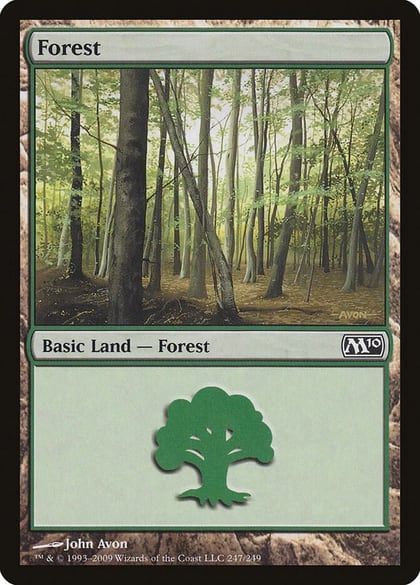 Forest (247), Magic 2010 (M10) 247