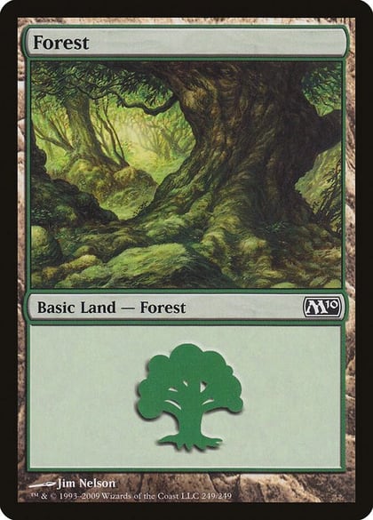 Forest (249), Magic 2010 (M10) 249