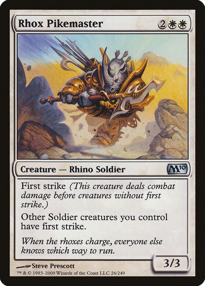 Rhox Pikemaster, Magic 2010 (M10) 26