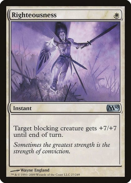 Righteousness, Magic 2010 (M10) 27