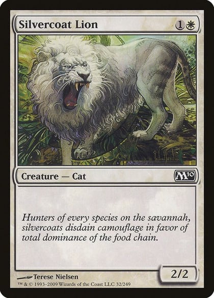 Silvercoat Lion, Magic 2010 (M10) 32