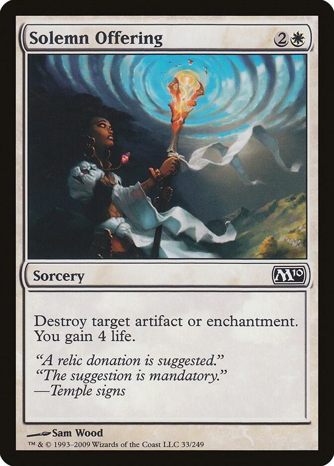 Solemn Offering, Magic 2010 (M10) 33
