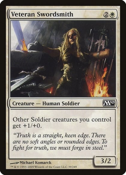 Veteran Swordsmith, Magic 2010 (M10) 39