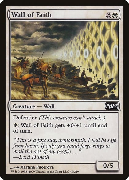 Wall of Faith, Magic 2010 (M10) 40