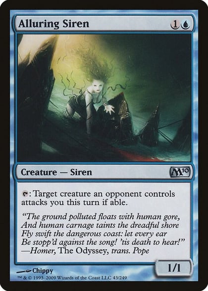 Alluring Siren, Magic 2010 (M10) 43