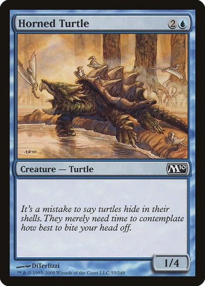Horned Turtle, Magic 2010 (M10) 55