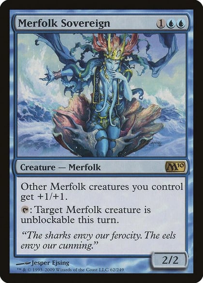 Merfolk Sovereign, Magic 2010 (M10) 62