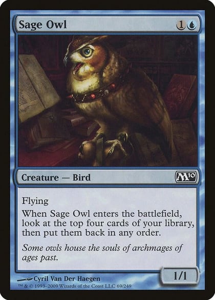 Sage Owl, Magic 2010 (M10) 69