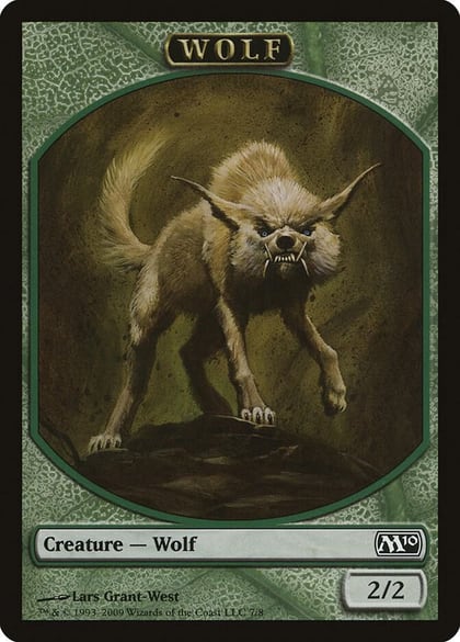 Wolf Token, Magic 2010 (M10) 7