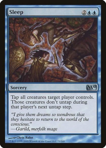 Sleep, Magic 2010 (M10) 71