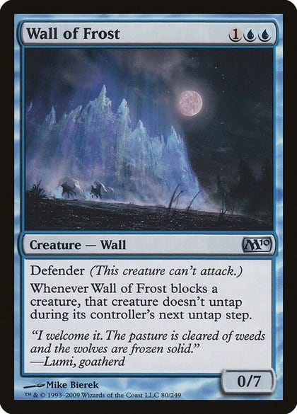 Wall of Frost, Magic 2010 (M10) 80