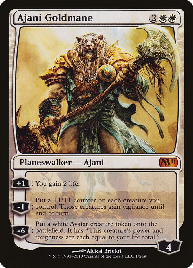 Ajani Goldmane, Magic 2011 (M11) 1