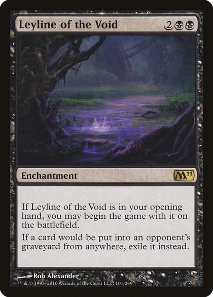 Leyline of the Void, Magic 2011 (M11) 101