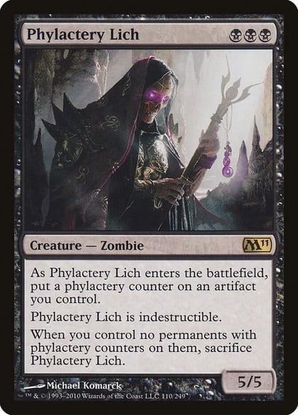 Phylactery Lich, Magic 2011 (M11) 110