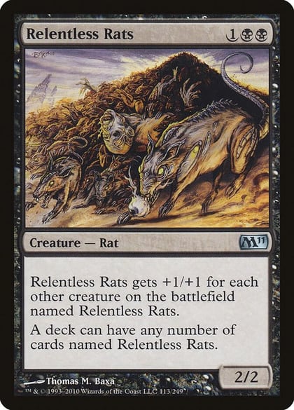 Relentless Rats, Magic 2011 (M11) 113