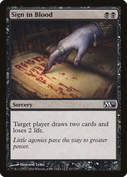 Sign in Blood, Magic 2011 (M11) 117
