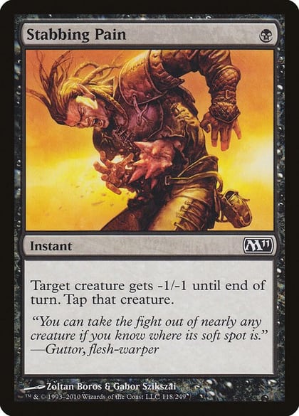 Stabbing Pain, Magic 2011 (M11) 118